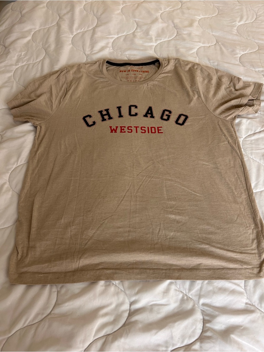 Denim & Flower Tan 'Chicago Westside' Short Sleeve Tee